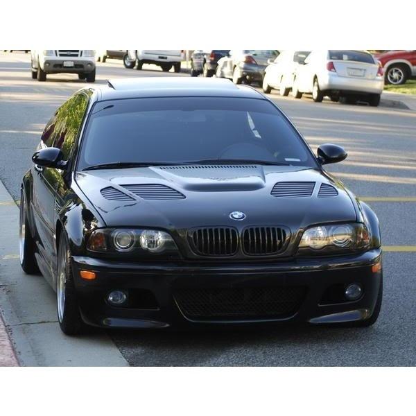 GTR Style Carbon Fiber Hood - BMW E46 M3