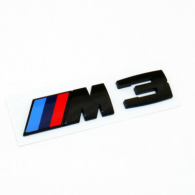 BMW E92 M3 GLOSS BLACK "M3" BADGE