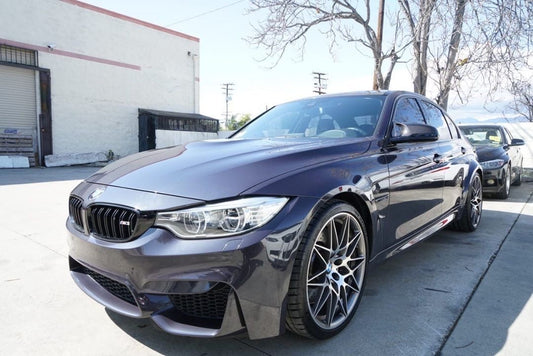 BMW F80 M3 Bumper Repaint in Mineral Grey (In-House Refinish)