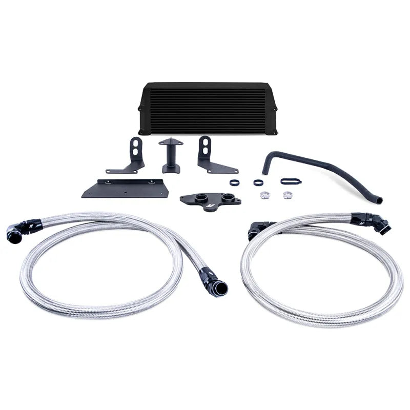 Mishimoto MMOC-F2D-11KBK Black Oil Cooler for 11-19 Ford 6.7L Powerstroke