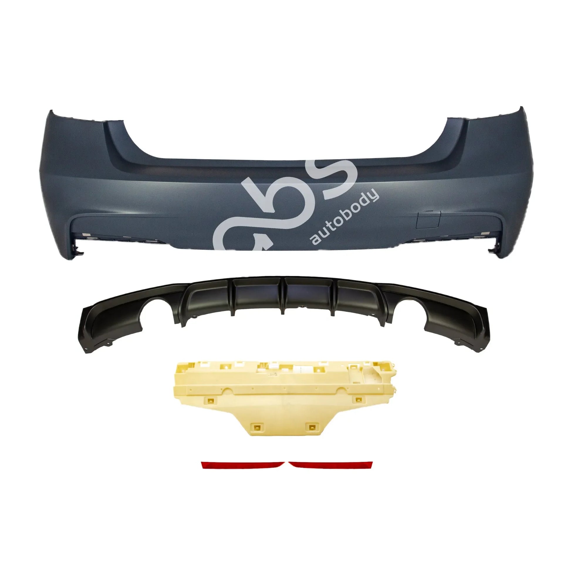 M-Sport Style Rear Bumper - F30 3-series