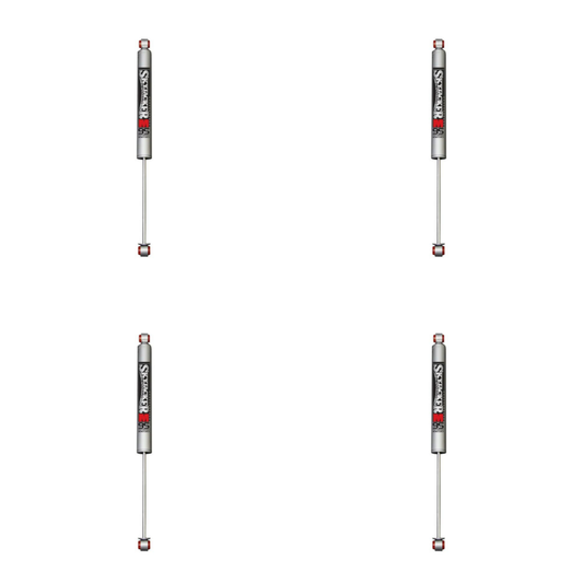 Skyjacker M95 Monotube Gas Shocks Set w/0" lift - 1955-1975 Jeep CJ5 4WD