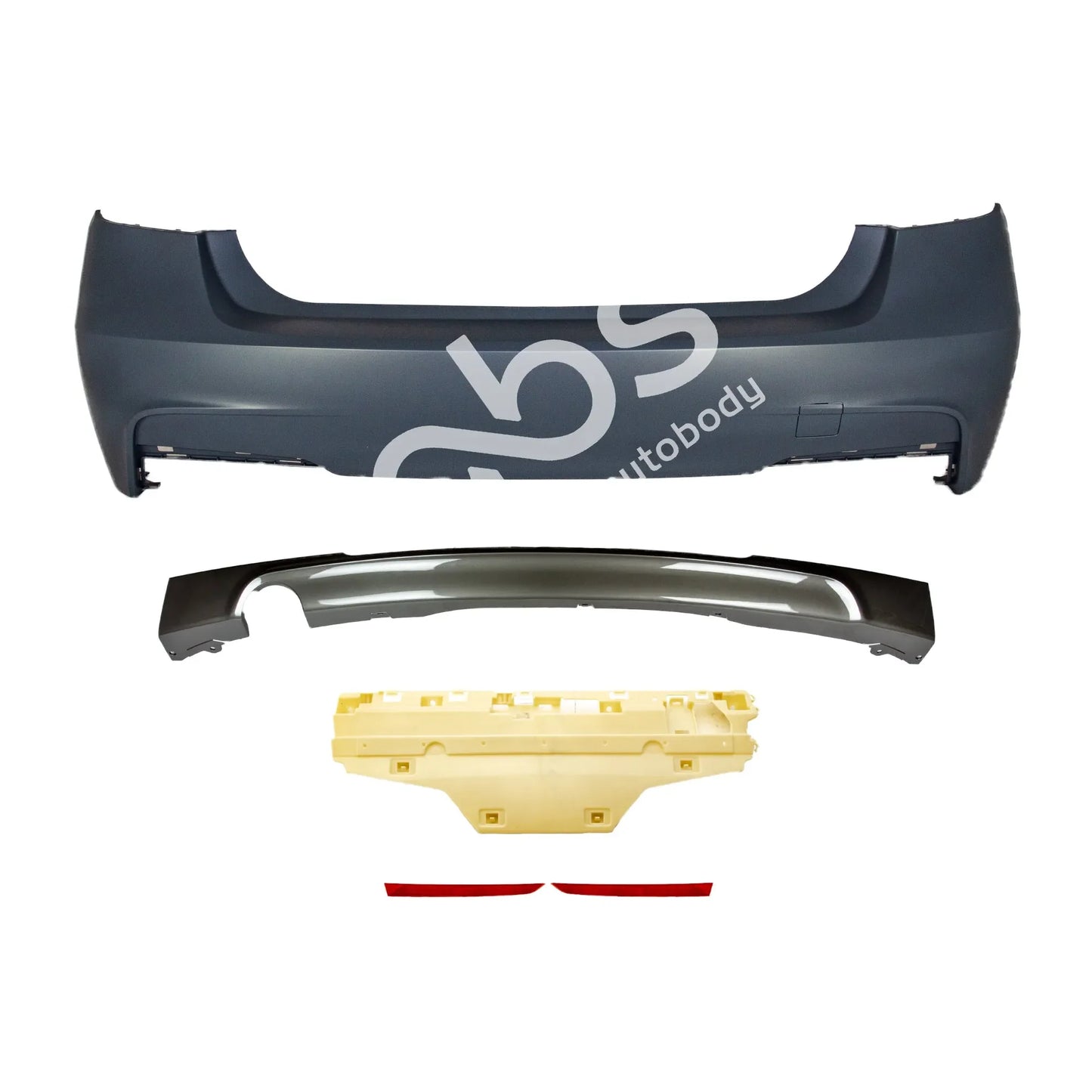 M-Sport Style Rear Bumper - F30 3-series