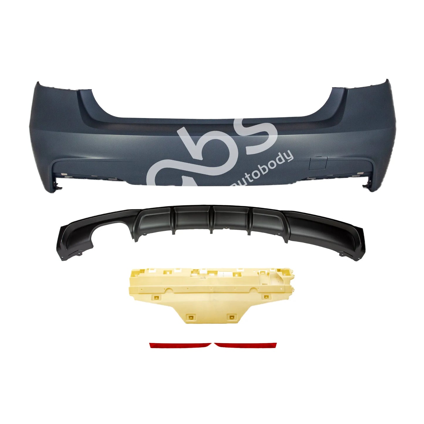M-Sport Style Rear Bumper - F30 3-series