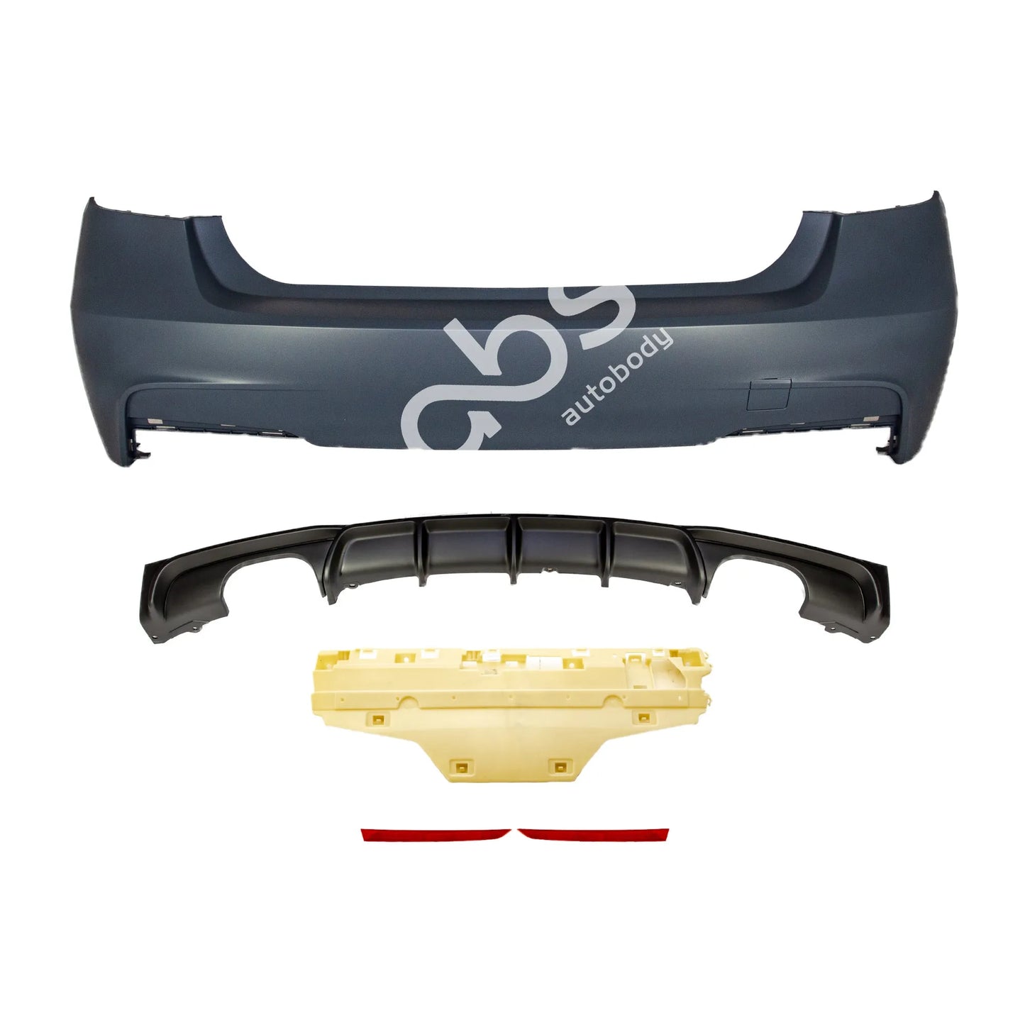 M-Sport Style Rear Bumper - F30 3-series