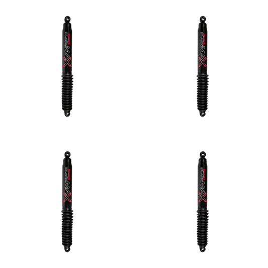 Skyjacker Black MAX Hydro Shocks Set w/0" lift - 1955-1975 Jeep CJ6 4WD