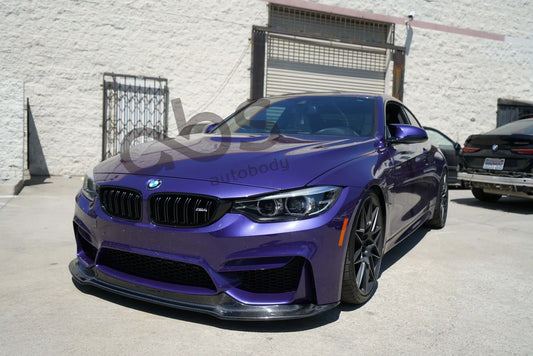 F8X V1 STYLE FRONT CARBON LIP