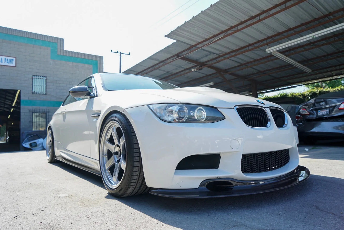 E9X M3 GT4 FRONT LIP