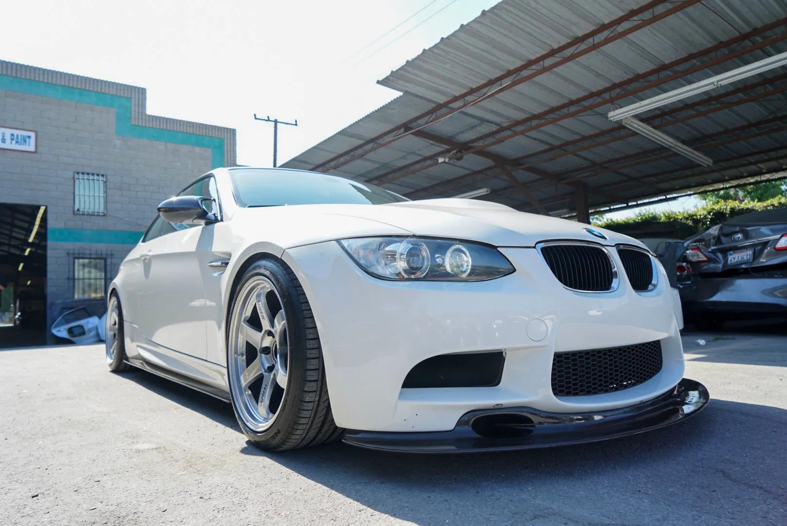 E9X M3 GT4 FRONT LIP