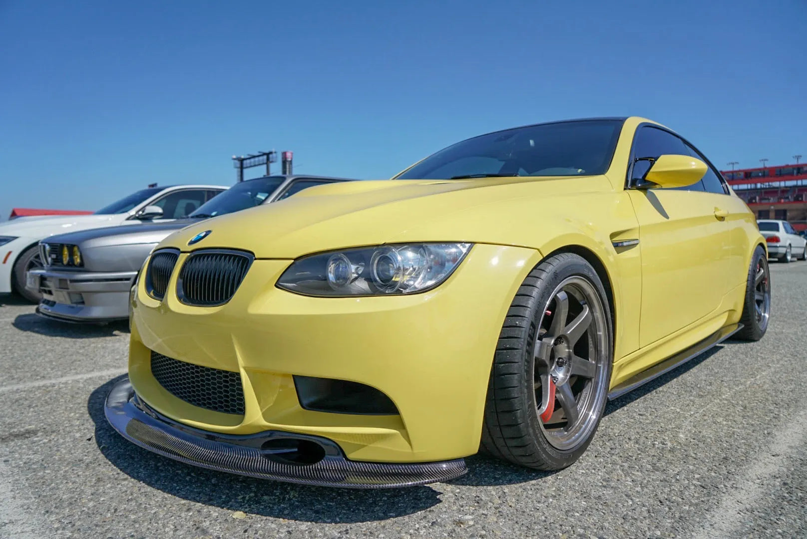 E9X M3 GT4 FRONT LIP