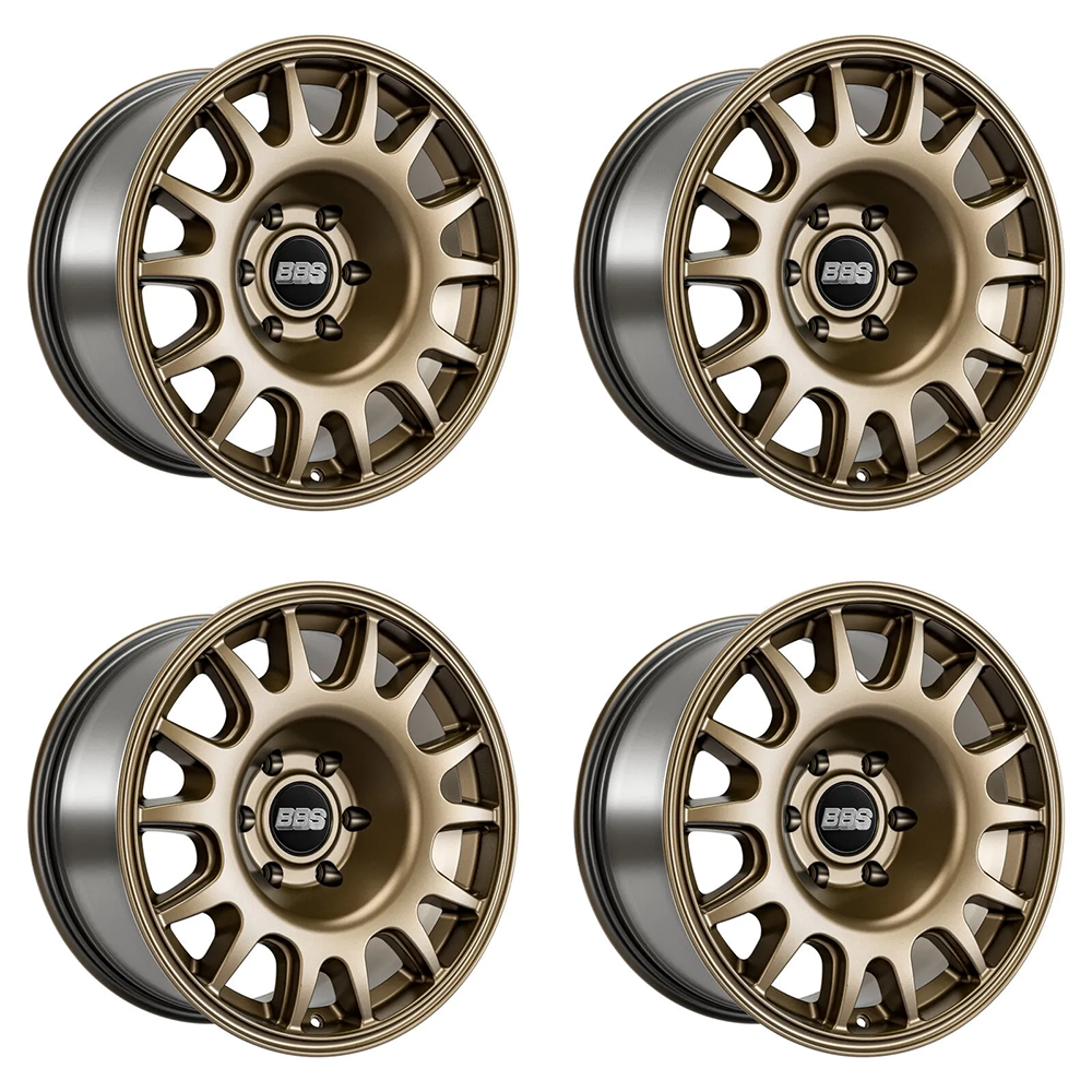 (set of 4) BBS TS-R Satin Bronze | 18x9" +0mm | 6x139.7mm Wheel