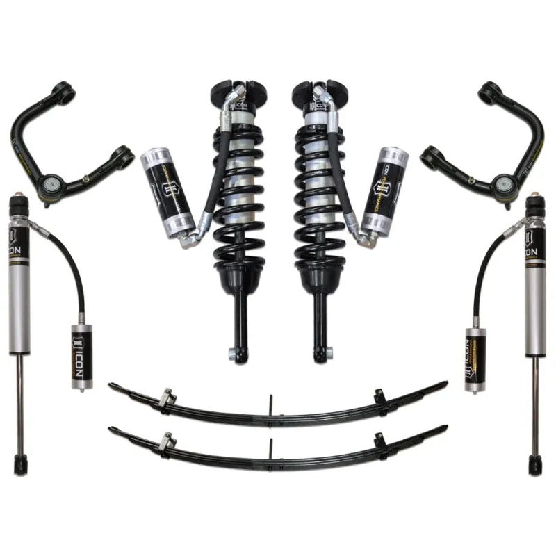 ICON K53004T Stage 4 Suspension System w/UCA 0-3.5 Lift For 05-23 Toyota Tacoma