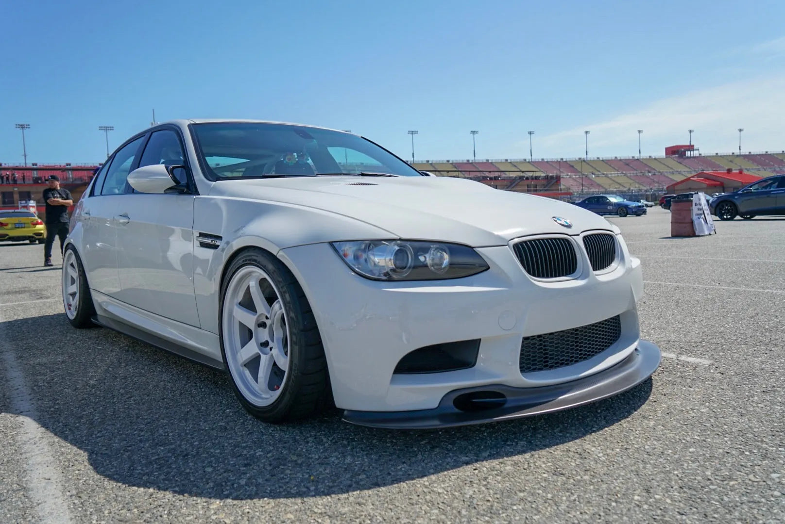 E9X M3 GT4 FRONT LIP
