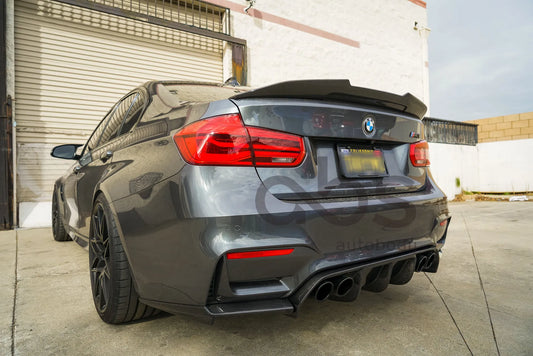 F80 F30 PSM STYLE CARBON FIBER SPOILER