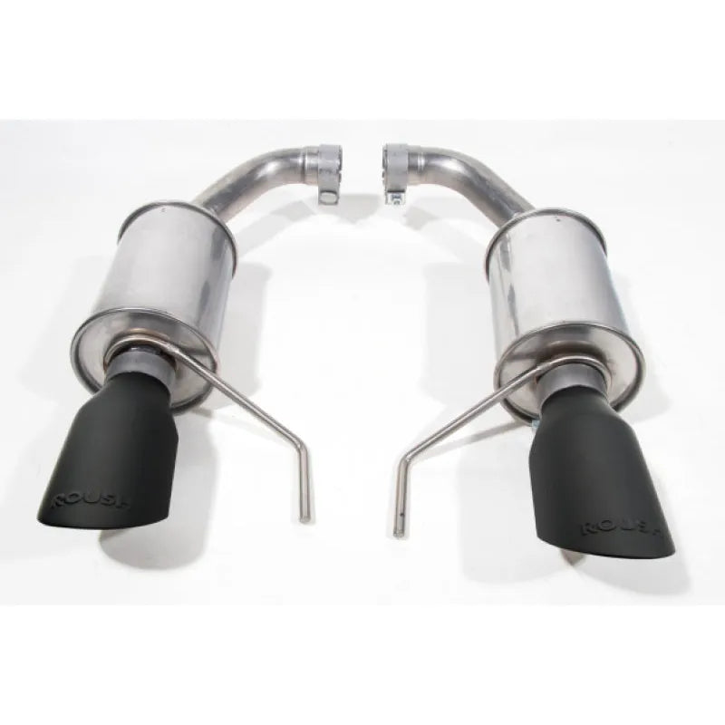 Roush 422333-BLK Axle-Back Exhaust Kit for 18-23 Mustang 2.3/5.0L