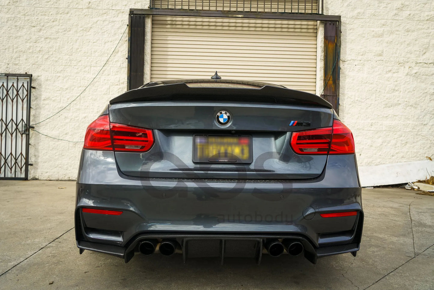 F80 F30 PSM STYLE CARBON FIBER SPOILER