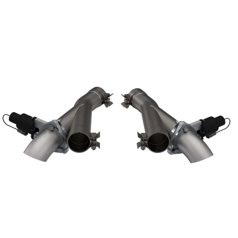QTP 527112 Aggressor Cutout Pipes For Jeep SRT Trackhawk/Durango SRT (12-22)