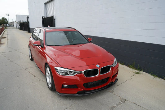 M-Sport V2 Carbon Fiber Front Lip - F30 3-series