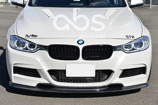 M-Sport V2 Carbon Fiber Front Lip - F30 3-series