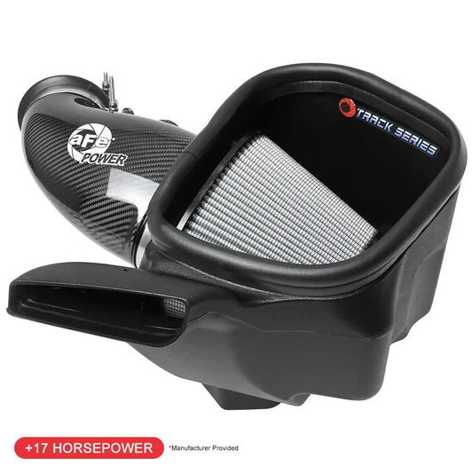 aFe 12-21 Jeep Grand Cherokee 6.4L Track Series Carbon Fiber Cold Air Intake w/Pro Dry S Filter