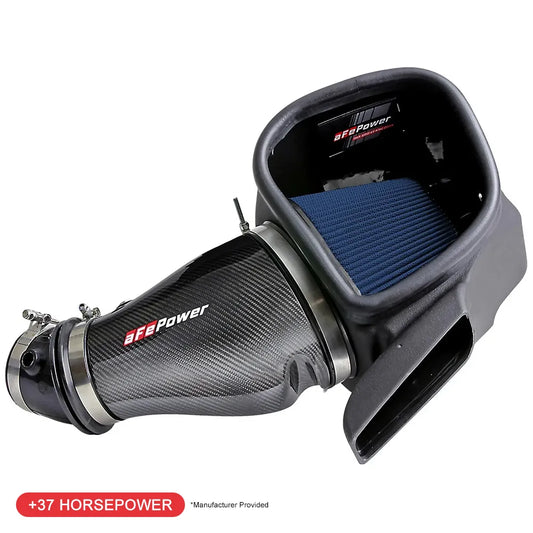 aFe Track Series Carbon Fiber Pro 5R AIS - 2018 Jeep Grand Cherokee Trackhawk (WK2) V8-6.2L(SC)