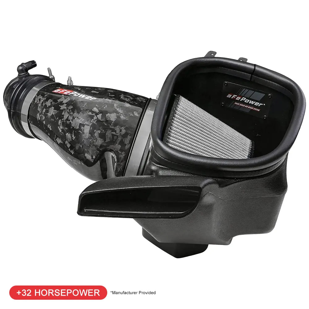 aFe 2021 Dodge Durango SRT Hellcat Track Series Carbon Fiber Cold Air Intake System w/ Pro DRY S
