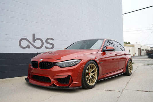 F8X LAPTOR STYLE CARBON FIBER LIP 3PIECES