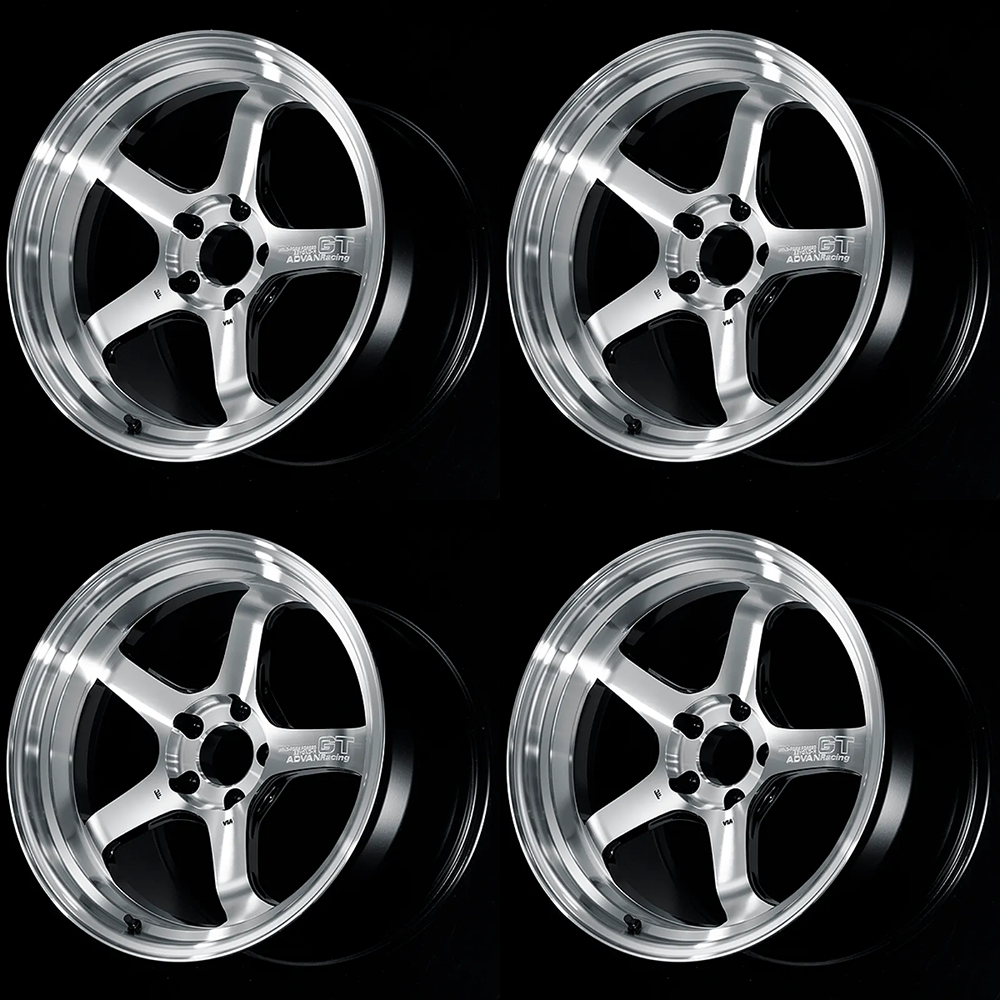 (set of 4) Advan GT Beyond-R Machining/Diamond Cutting | 18x9.5" +45mm | 5x120mm Wheel