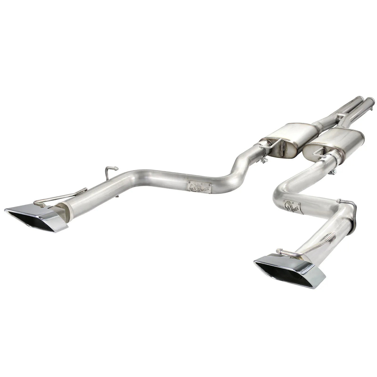 aFe MACH Force XP Exhausts Cat-Back SS-409 EXH CB Dodge Challenger SRT-8 08-12 V8-6.1/6.4L