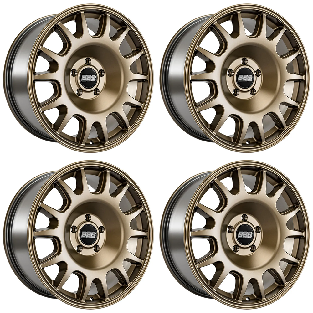 (set of 4) BBS TS-R Satin Bronze | 17x9" -12mm | 6x139.7mm Wheel