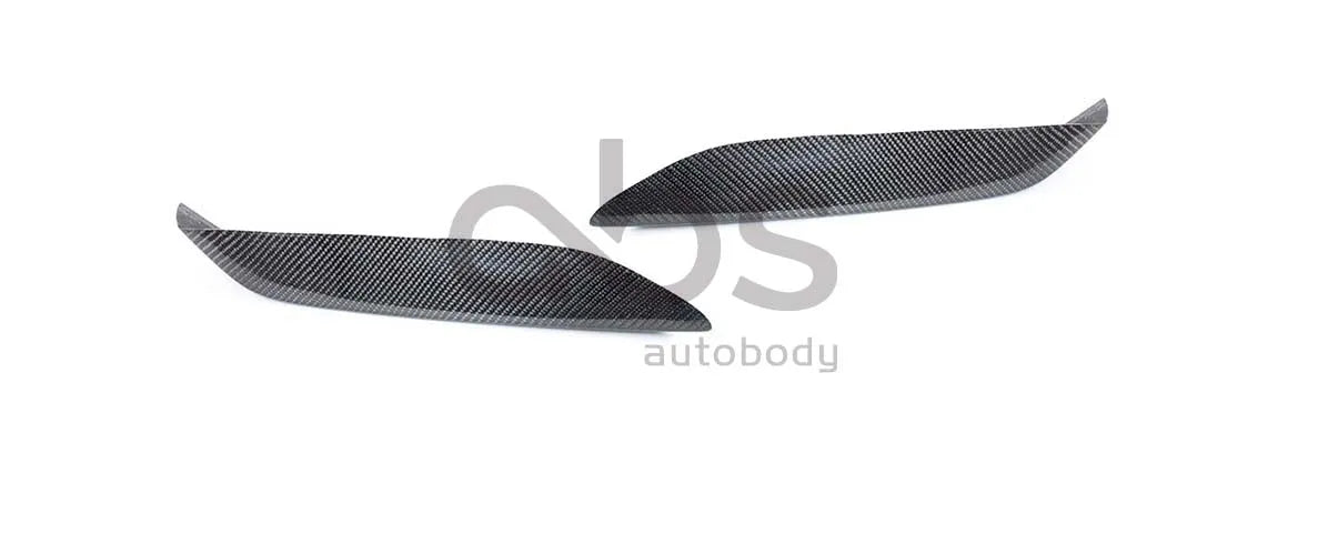 F8X M3 M4 V1 CARBON FIBER UPPER SPLITTERS