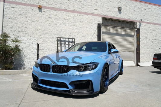 F8X M3 M4 V1 CARBON FIBER UPPER SPLITTERS