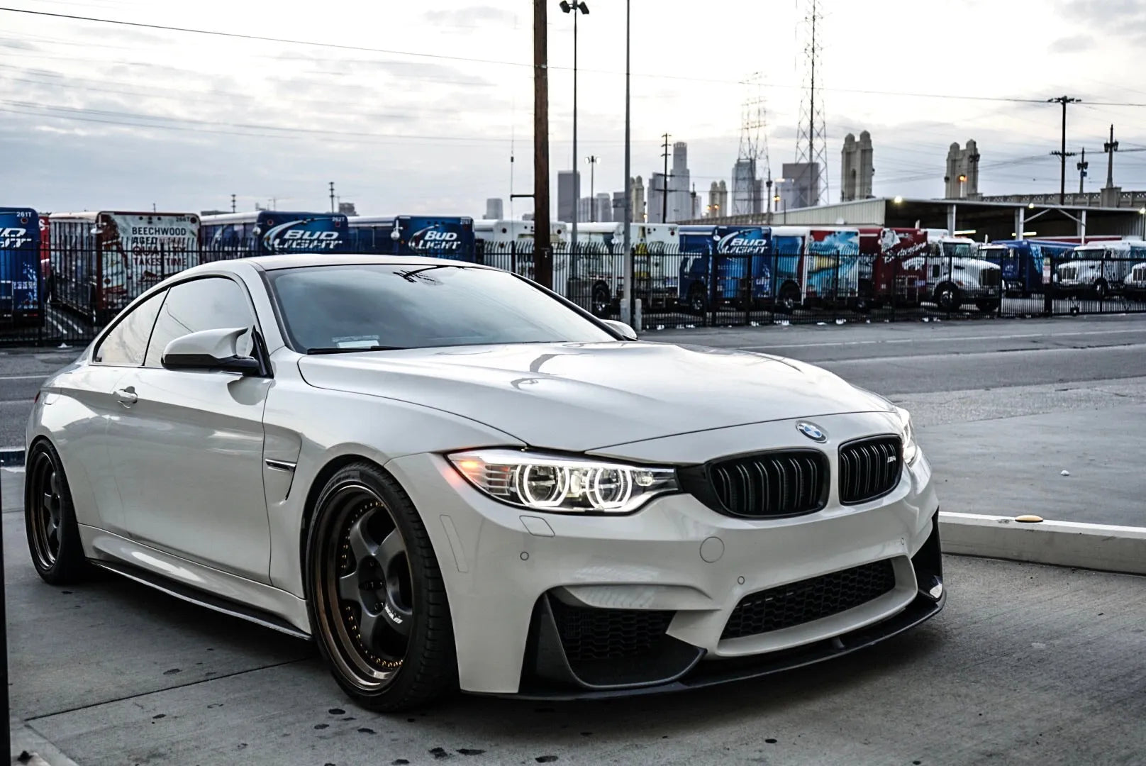 F8x MPERF SIDE SKIRT EXTENSIONS CARBON