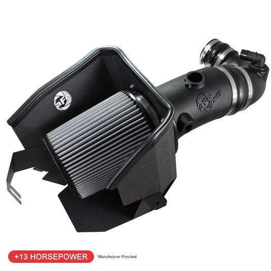 aFe MagnumFORCE Stage-2 Pro DRY S Air Intake System Ford Diesel Trucks 08-10 V8-6.4L (td)