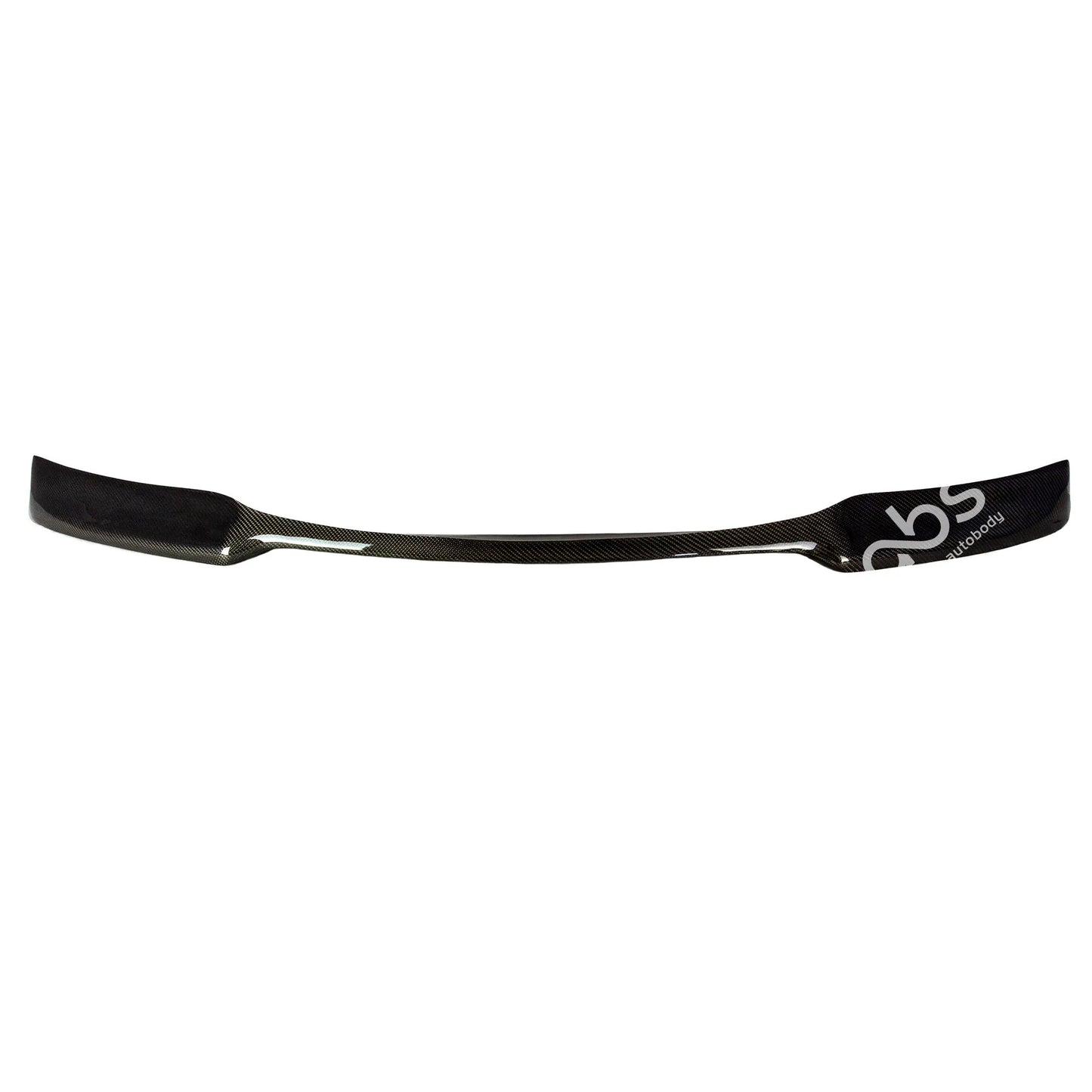 E9X M3 REP FRONT BUMPER V STYLE CARBON FIBER LIP