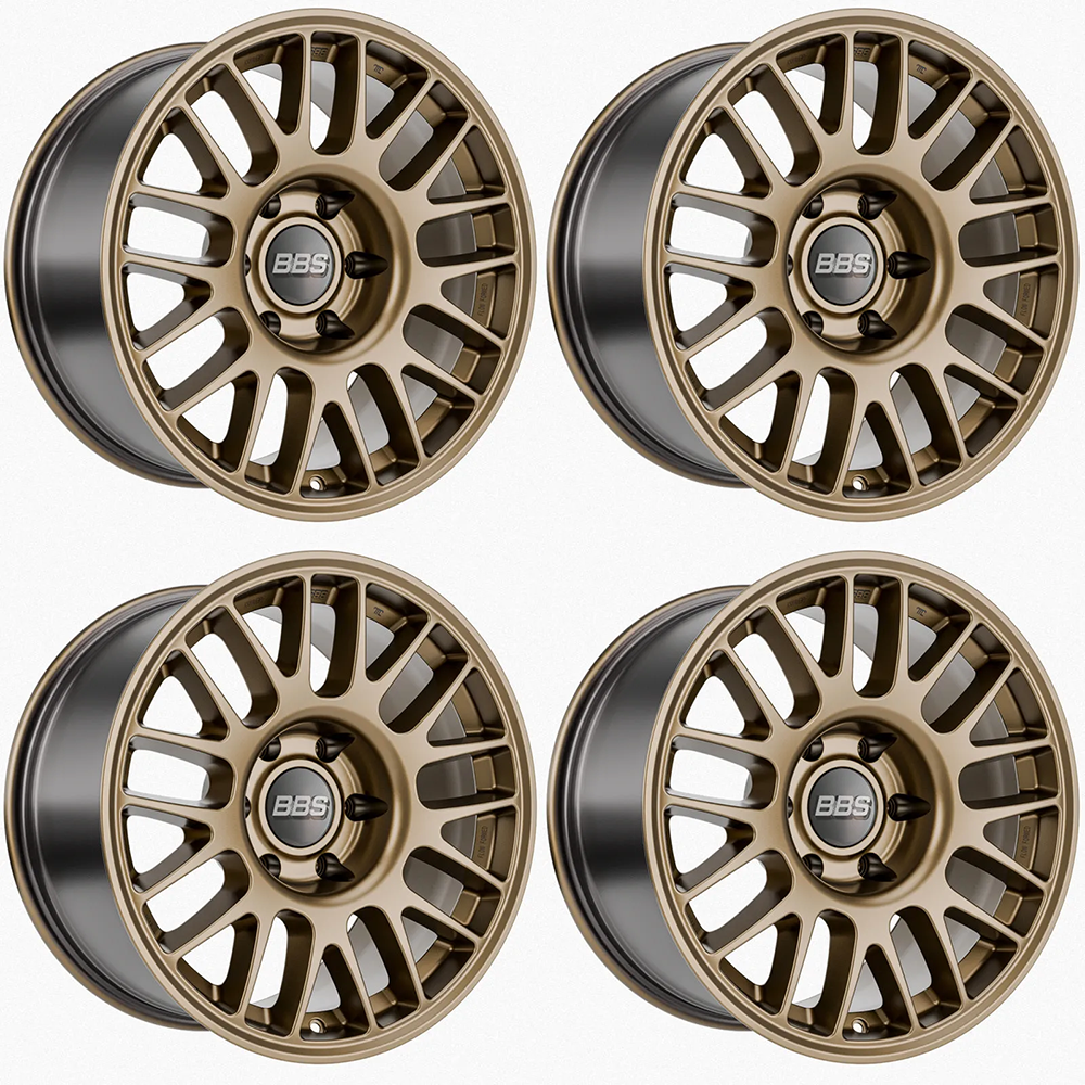 (set of 4) BBS TS-M Satin Bronze | 18x9" +0mm | 6x139.7mm Wheel