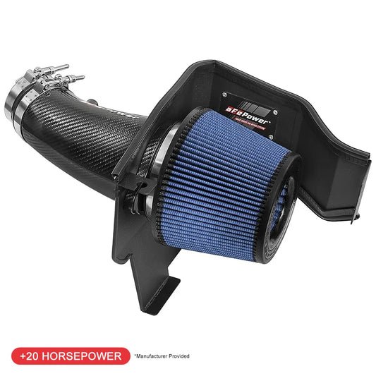 aFe MagnumFORCE Carbon Fiber Intake Stage-2 Pro 5R 11-17 Dodge Challenger/Charger SRT-8 V8 6.4L
