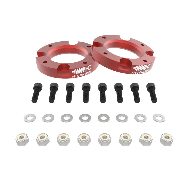 aFe 24-25 Toyota Tacoma CONTROL 1.5in Leveling Kit - Red