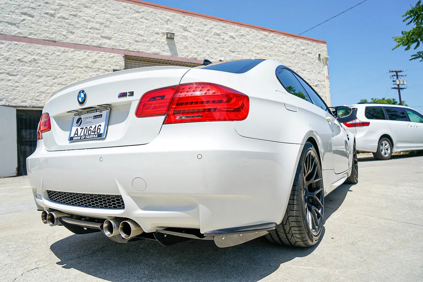 E92 M3 - Rear Bumper Extensions