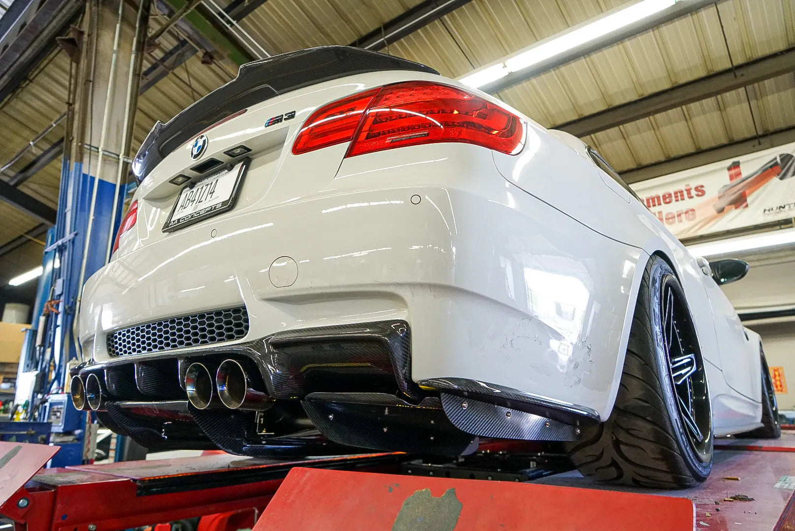 E92 M3 - Rear Bumper Extensions