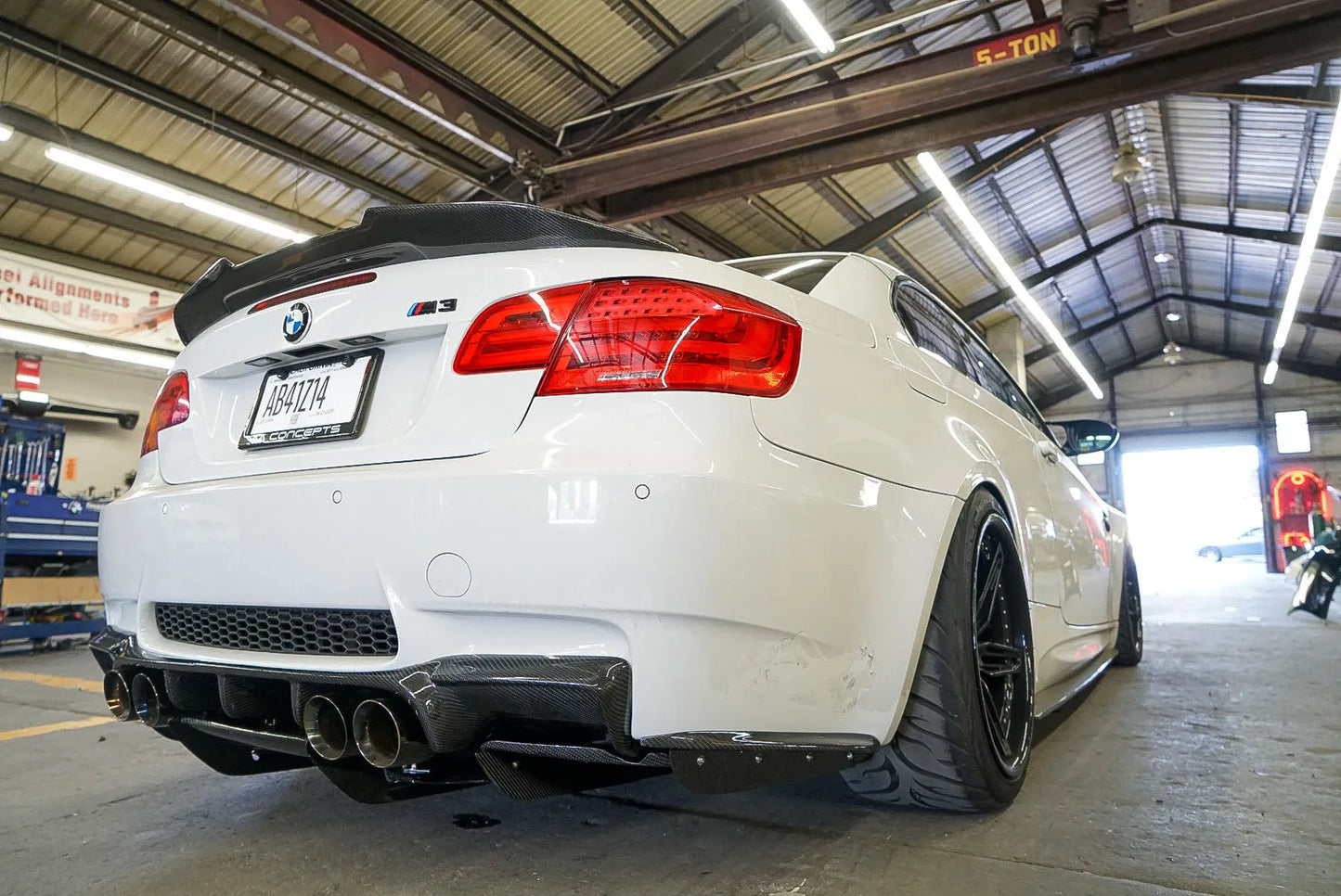 E92 M3 - Rear Bumper Extensions
