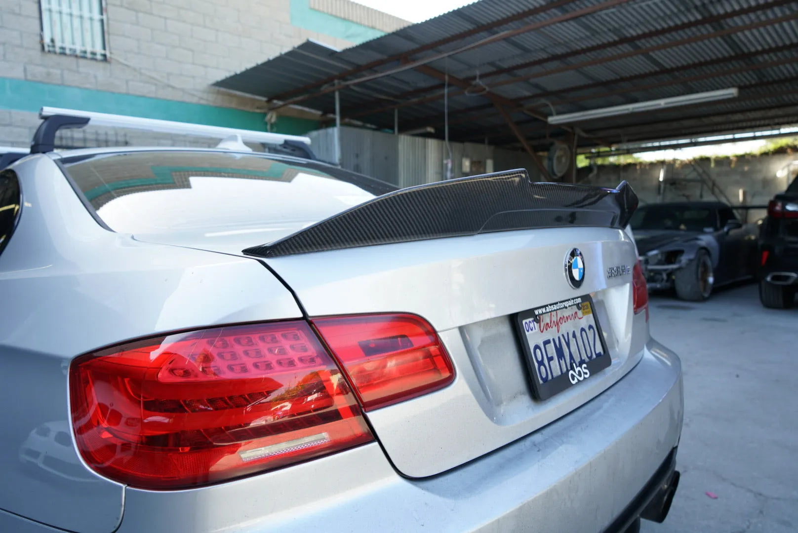E92 V2 Carbon fiber Spoiler