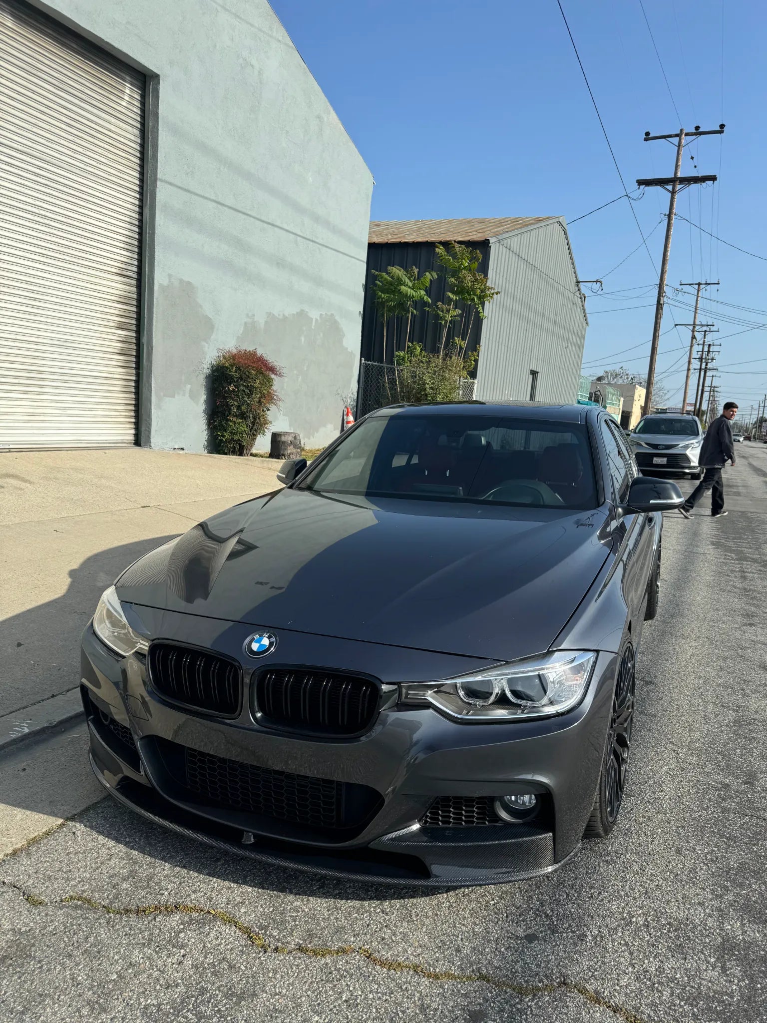 F30 MSPORT CARBON FIBER LIP