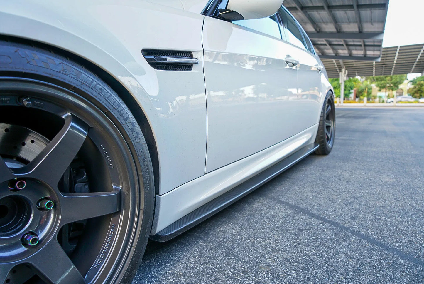 E90 BMW V2 SIDE SKIRT EXTENSIONS