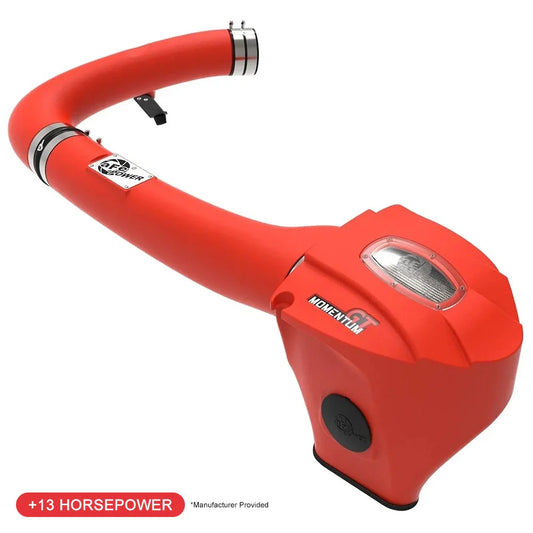 aFe Momentum GT Dry S Stage-2 Intake System 11-15 Dodge Challenger/Charger V6-3.6L (Red)