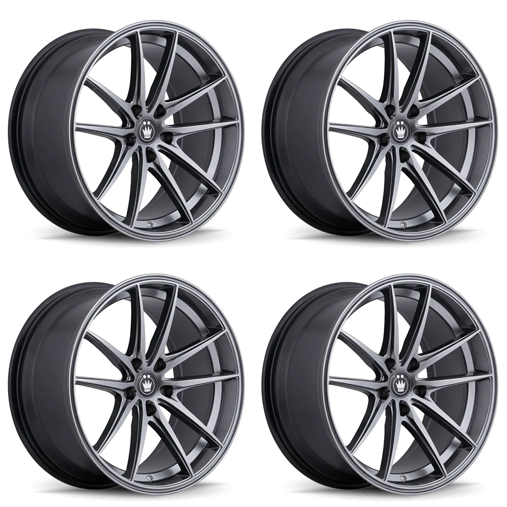 (set of 4) Konig Oversteer Opal | 20x8.5" +30mm | 5x114.3mm Wheel