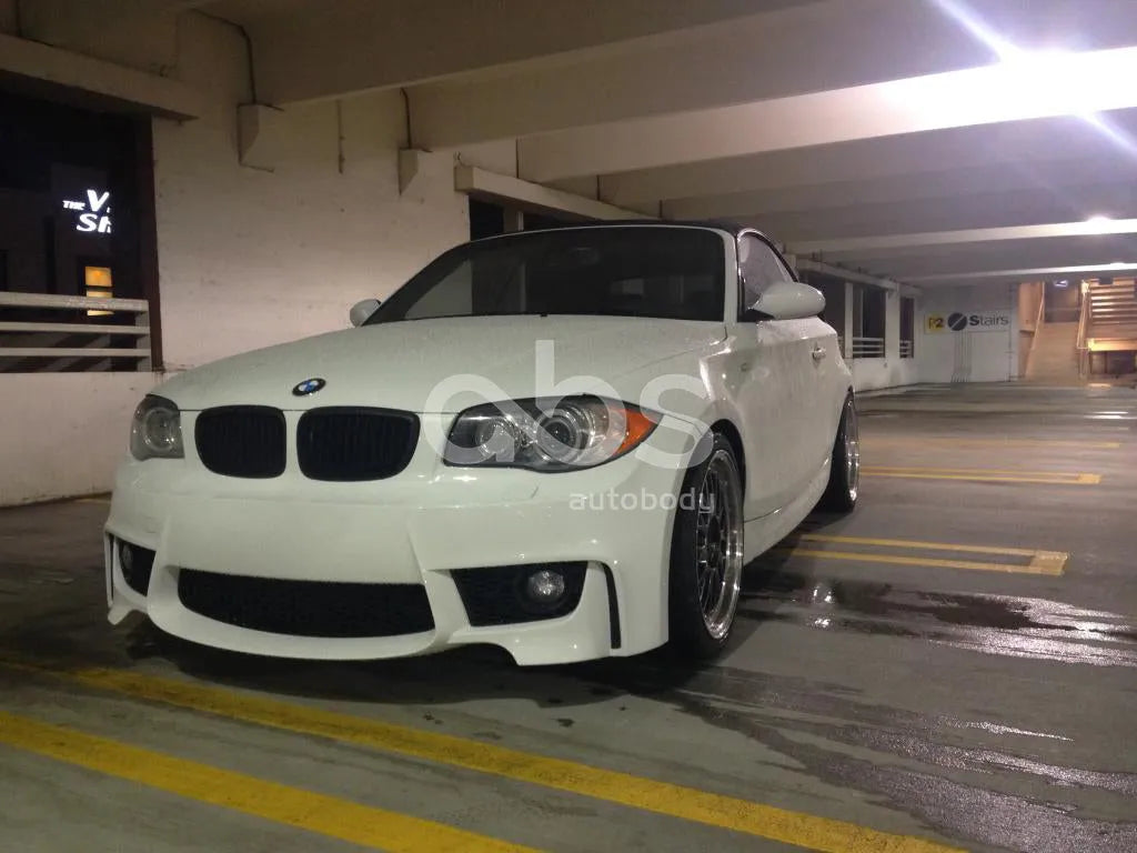 1M Style Front Bumper w/ Fog Lights - E82 1-Series