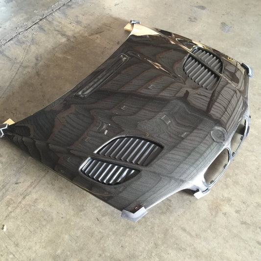 GTR Style Carbon Fiber Hood - BMW E46 M3