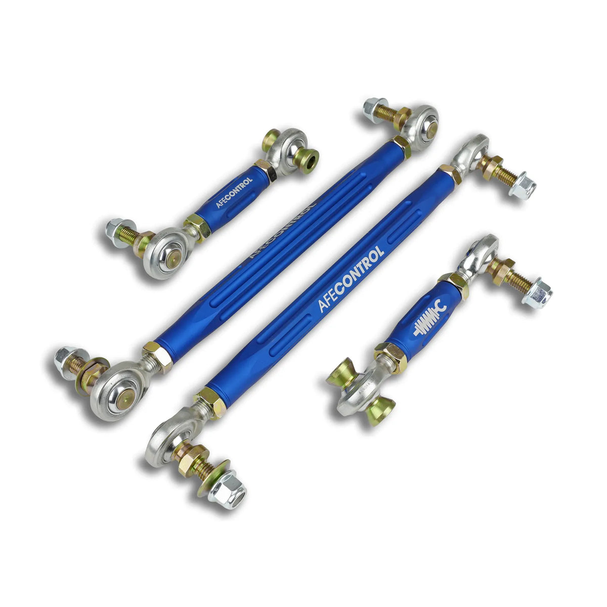 aFe Adjustable Front & Rear End Link Set Blue | BMW M2 (15-21) / M3 (15-18) (442-502001-L)