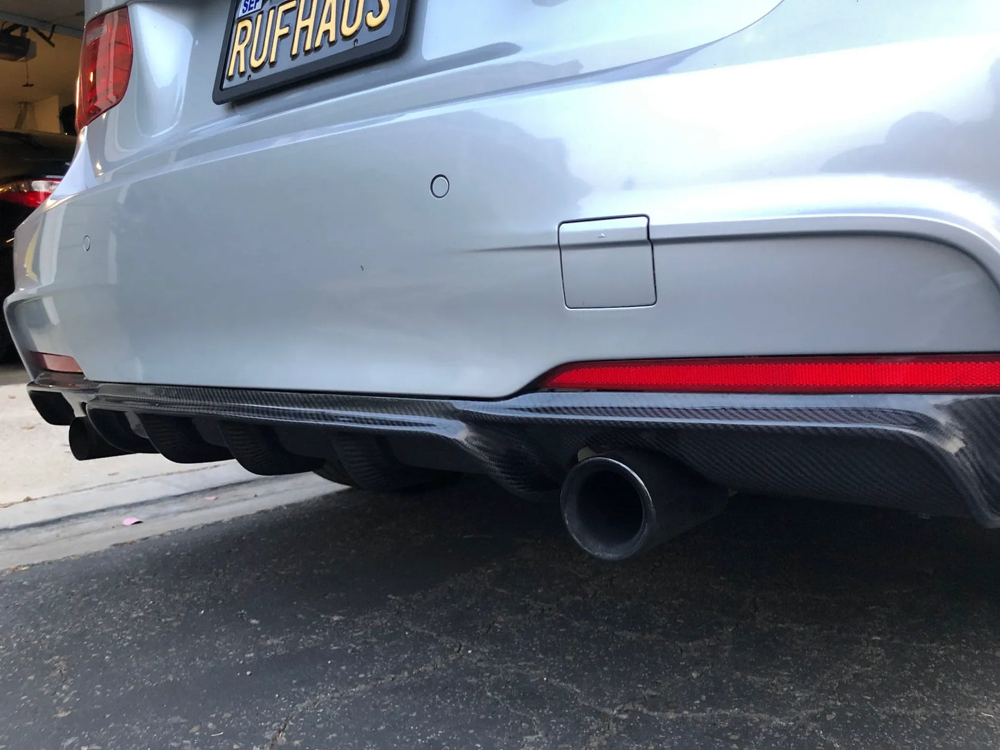 BMW F30 Performance Style Carbon Fiber Diffuser